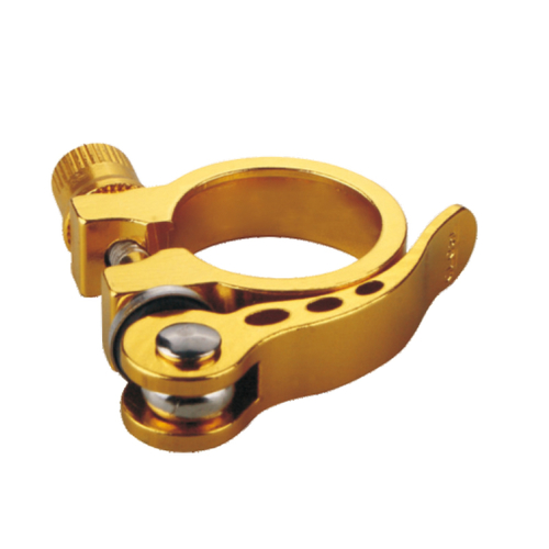 What role does torque play in achieving the proper tension for a quick-release seat clamp without compromising safety?